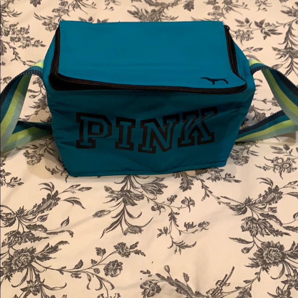 Pink lunch tote